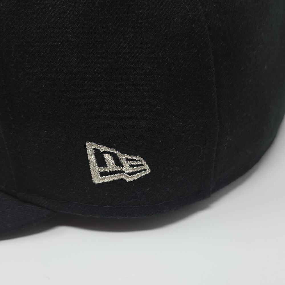 New Era 59FIFTY Colorado Rockies MLB Black Baseball Cap Size 7 1/2 - Picture 3 of 8